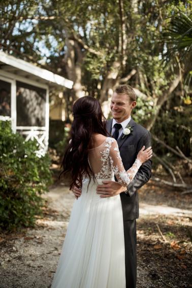 A Romantic Waterside Sarasota Wedding via TheELD.com