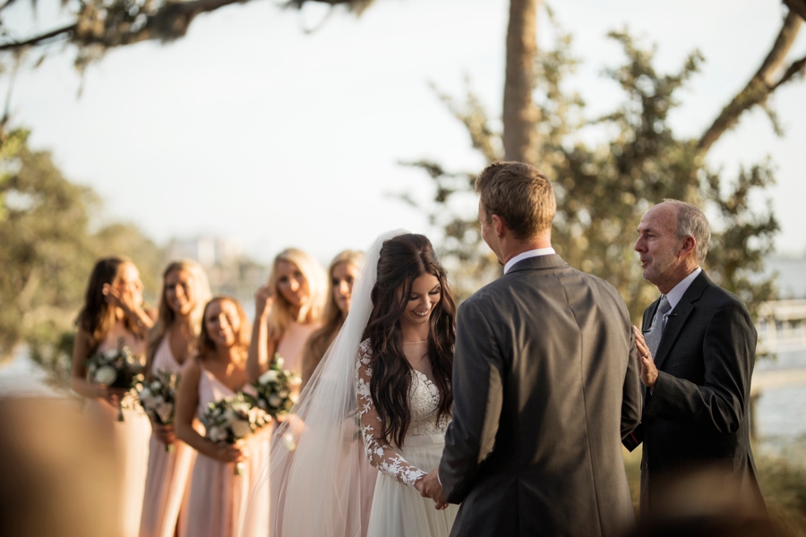 A Romantic Waterside Sarasota Wedding via TheELD.com