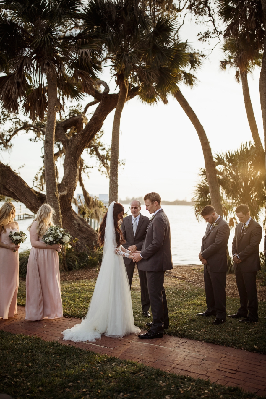 A Romantic Waterside Sarasota Wedding via TheELD.com