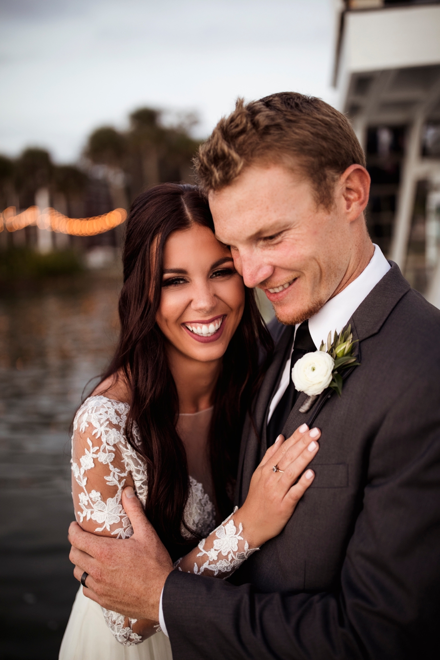 A Romantic Waterside Sarasota Wedding via TheELD.com