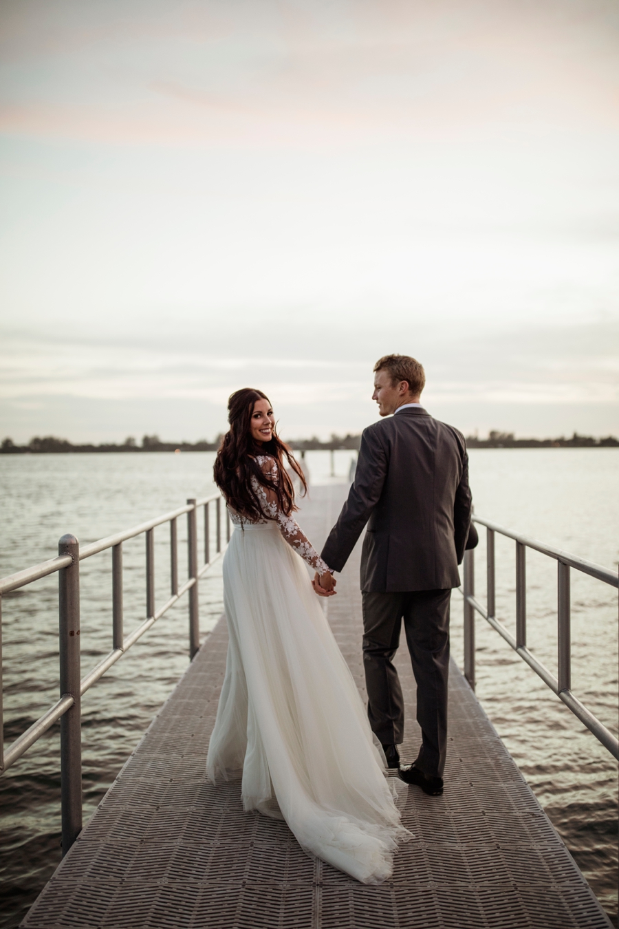 A Romantic Waterside Sarasota Wedding via TheELD.com