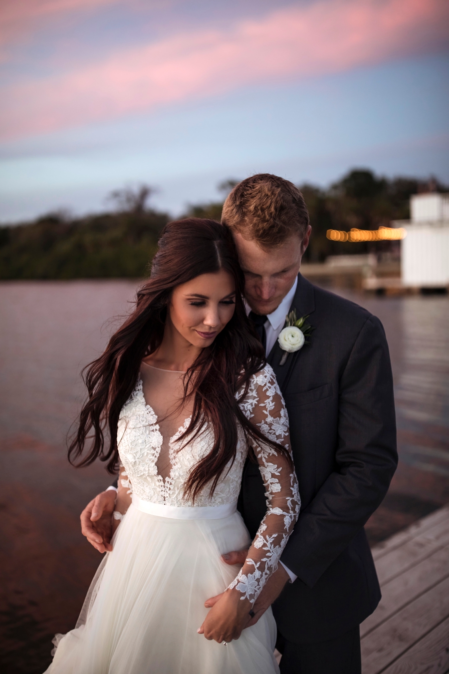 A Romantic Waterside Sarasota Wedding via TheELD.com