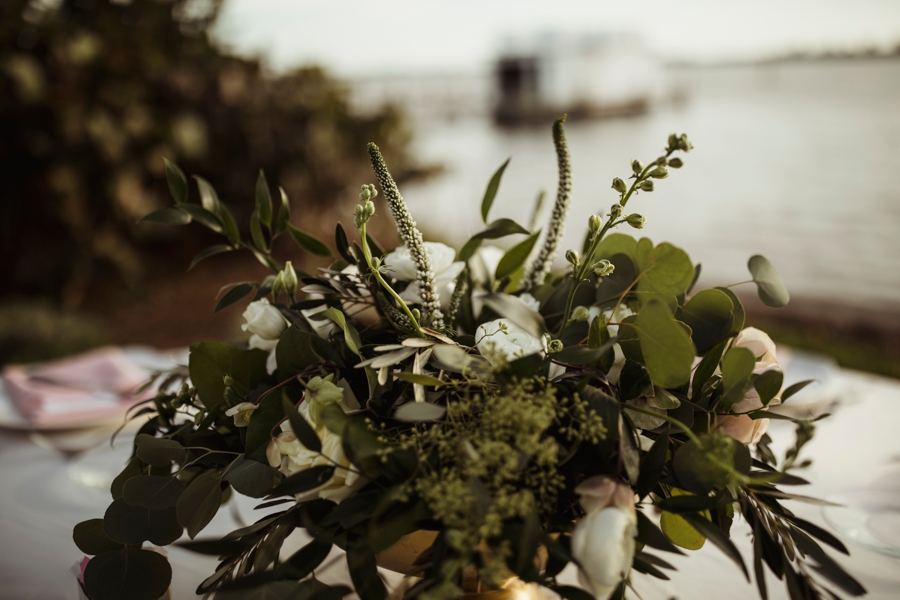 A Romantic Waterside Sarasota Wedding via TheELD.com