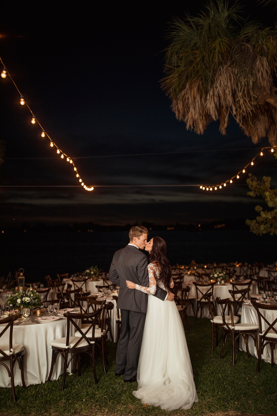 A Romantic Waterside Sarasota Wedding via TheELD.com