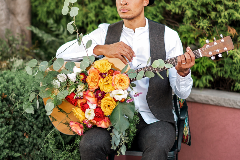 Colorful Frida Kahlo Inspired Wedding Ideas via TheELD.com