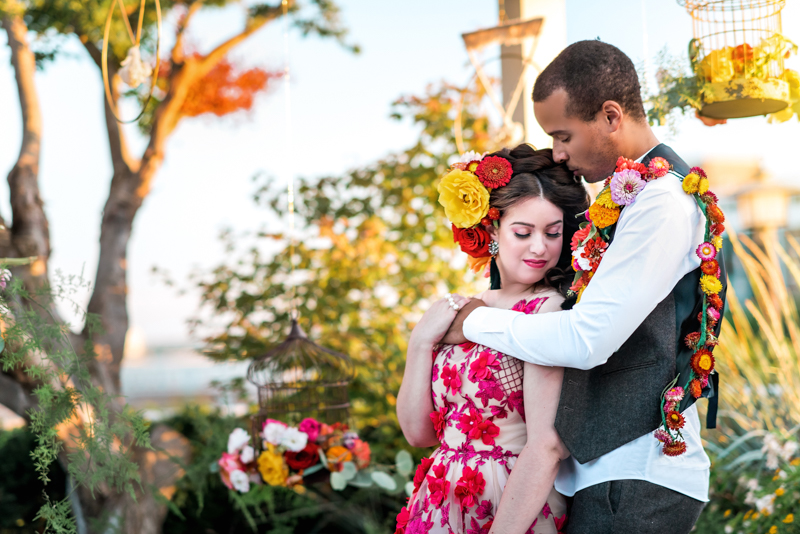 Colorful Frida Kahlo Inspired Wedding Ideas via TheELD.com