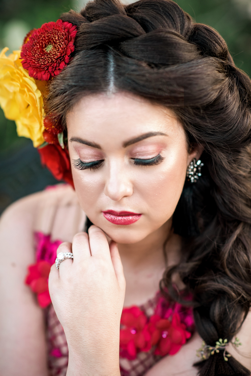 Colorful Frida Kahlo Inspired Wedding Ideas via TheELD.com