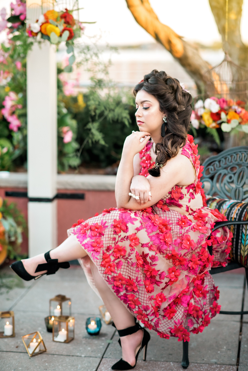 Colorful Frida Kahlo Inspired Wedding Ideas via TheELD.com