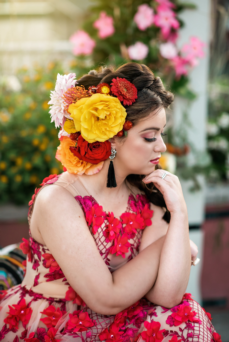 Colorful Frida Kahlo Inspired Wedding Ideas via TheELD.com