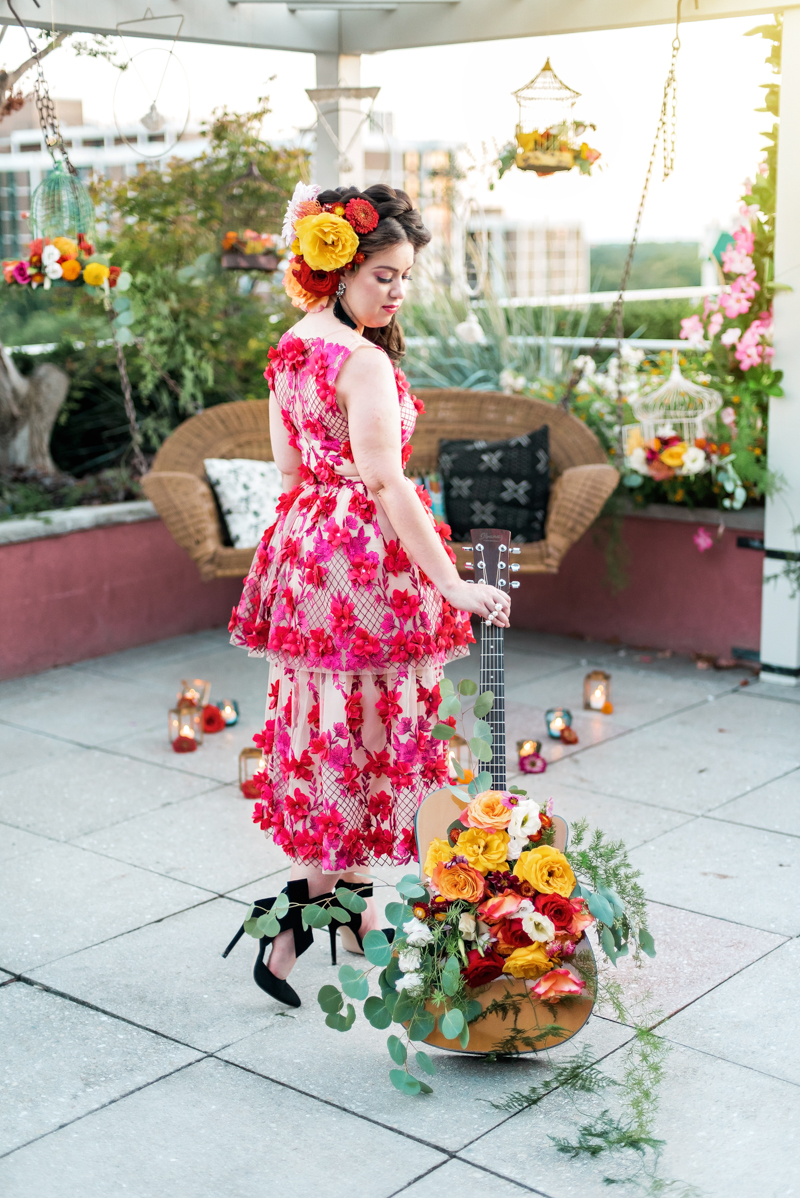 Colorful Frida Kahlo Inspired Wedding Ideas via TheELD.com