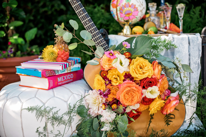 Colorful Frida Kahlo Inspired Wedding Ideas via TheELD.com