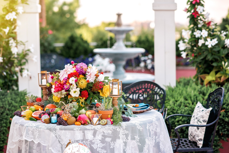 Colorful Frida Kahlo Inspired Wedding Ideas via TheELD.com