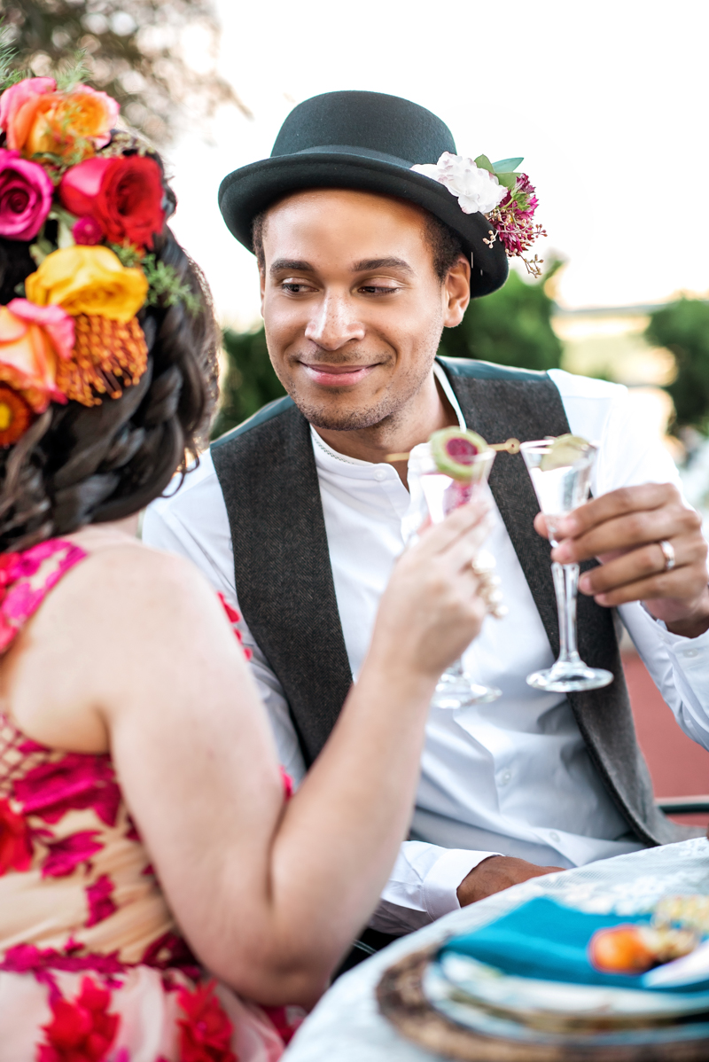 Colorful Frida Kahlo Inspired Wedding Ideas via TheELD.com