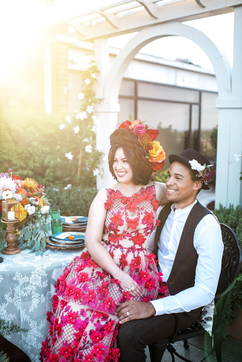 Colorful Frida Kahlo Inspired Wedding Ideas via TheELD.com