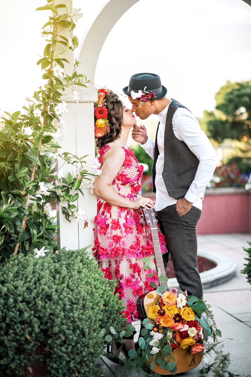 Colorful Frida Kahlo Inspired Wedding Ideas via TheELD.com