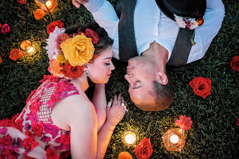 Colorful Frida Kahlo Inspired Wedding Ideas via TheELD.com