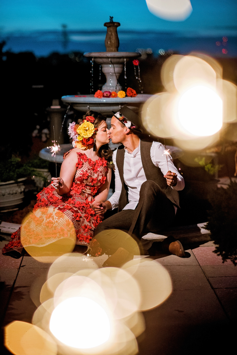 Colorful Frida Kahlo Inspired Wedding Ideas via TheELD.com