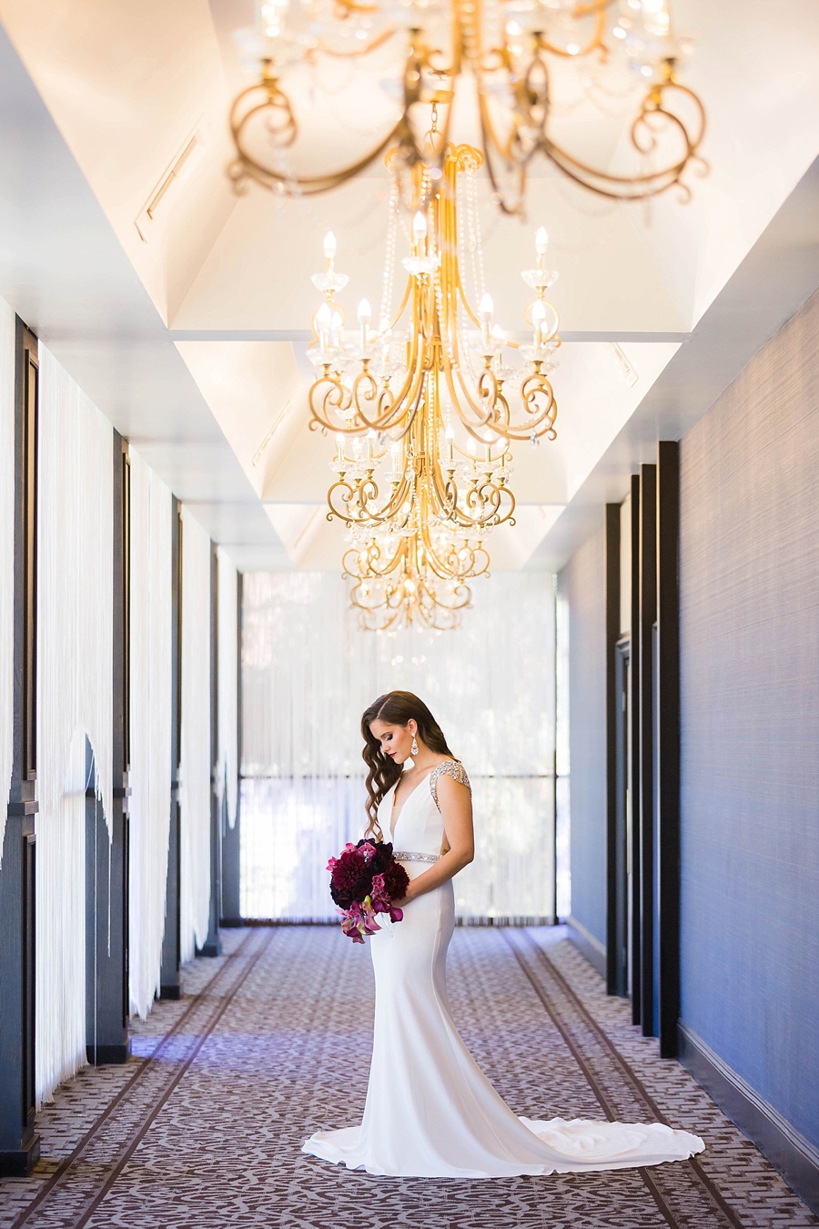 Pink & Merlot Luxe Wedding Ideas via TheELD.com