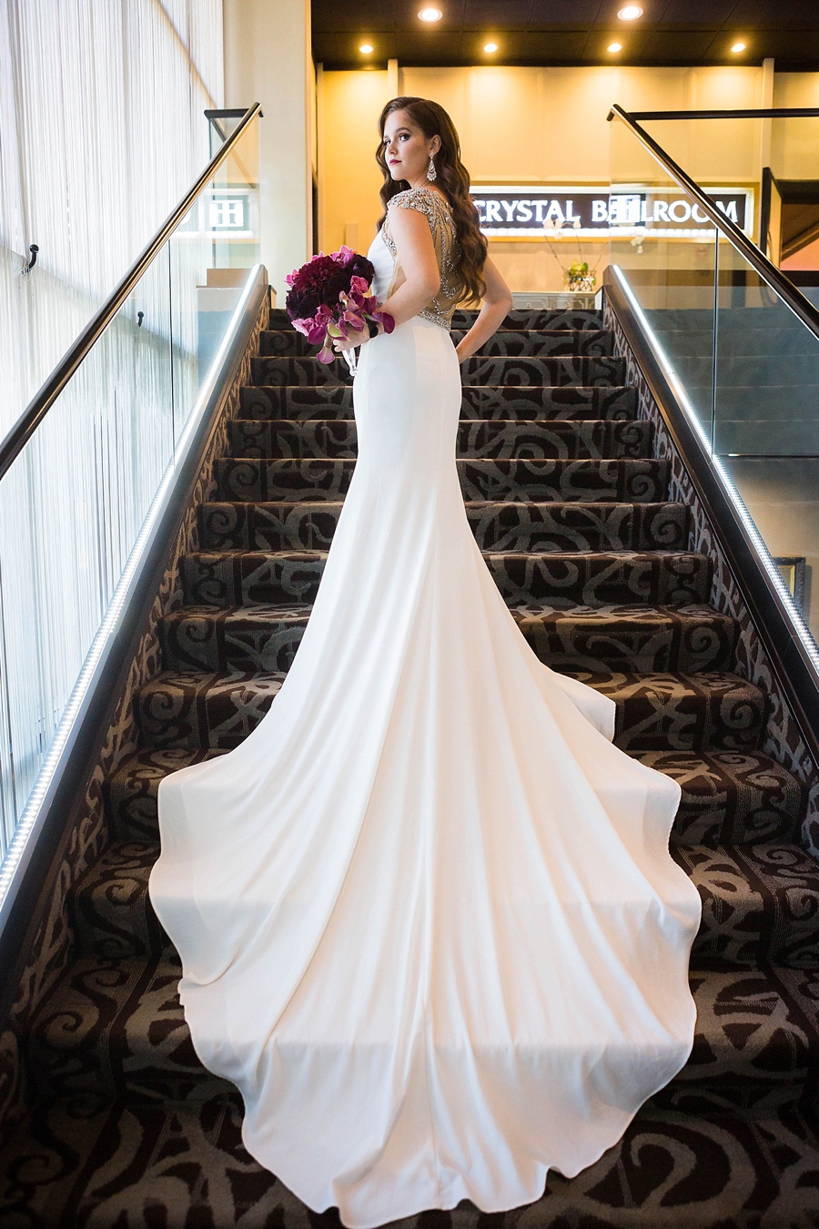 Pink & Merlot Luxe Wedding Ideas via TheELD.com