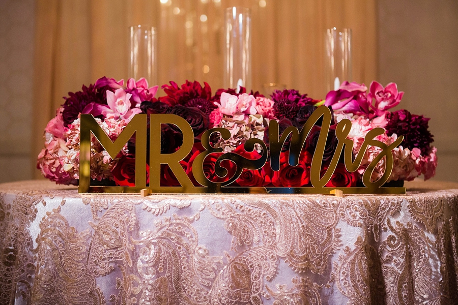 Pink & Merlot Luxe Wedding Ideas via TheELD.com