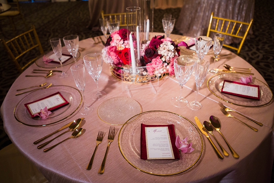 Pink & Merlot Luxe Wedding Ideas via TheELD.com