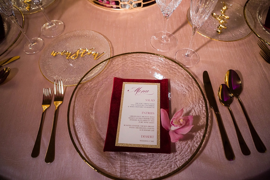 Pink & Merlot Luxe Wedding Ideas via TheELD.com