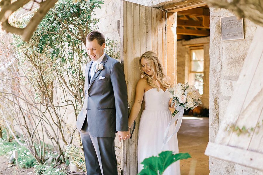 A Romantic Soft Blue Temecula Wedding via TheELD.com