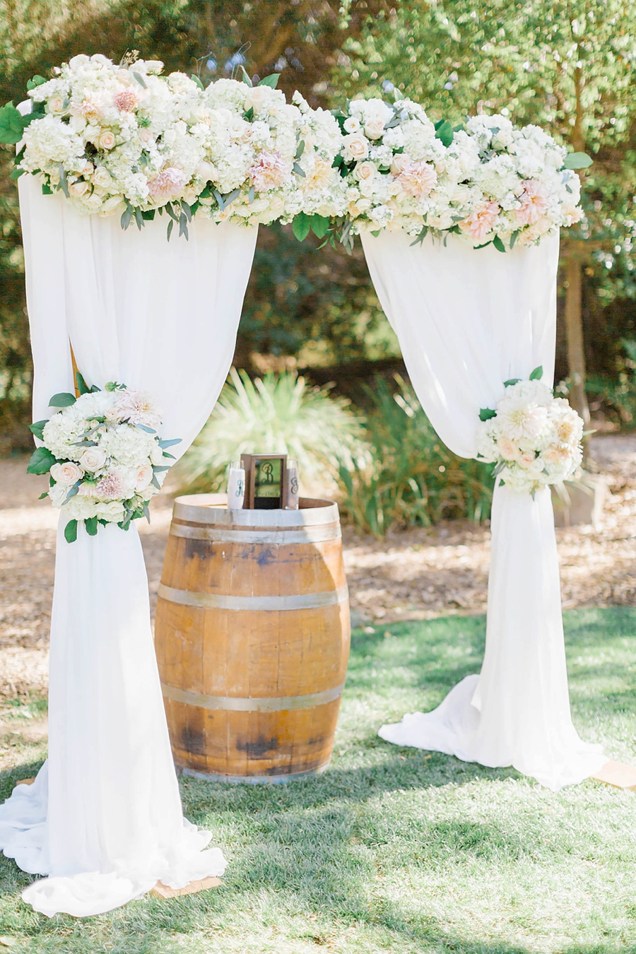 A Romantic Soft Blue Temecula Wedding via TheELD.com