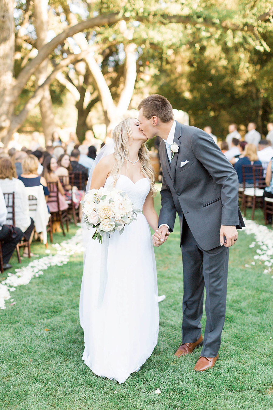 A Romantic Soft Blue Temecula Wedding via TheELD.com