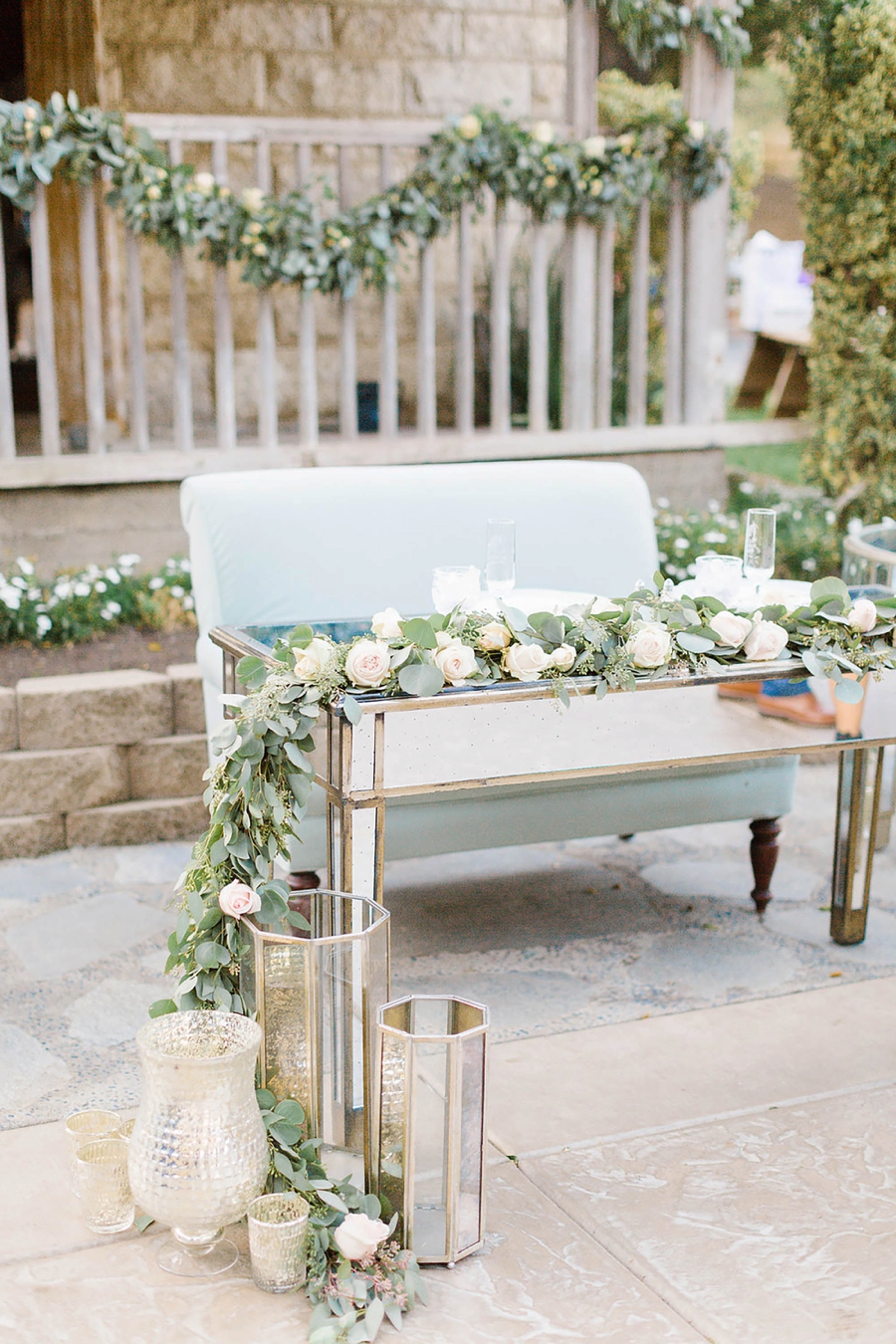 A Romantic Soft Blue Temecula Wedding via TheELD.com