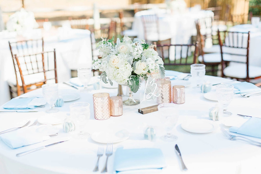 A Romantic Soft Blue Temecula Wedding via TheELD.com