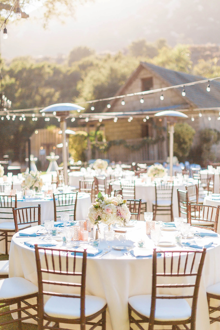 A Romantic Soft Blue Temecula Wedding via TheELD.com