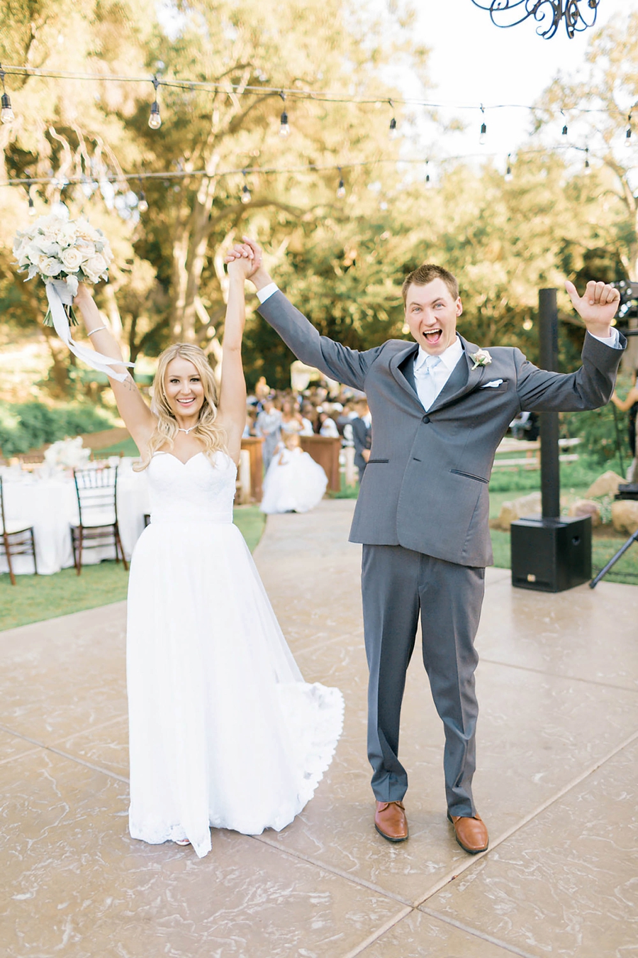 A Romantic Soft Blue Temecula Wedding via TheELD.com