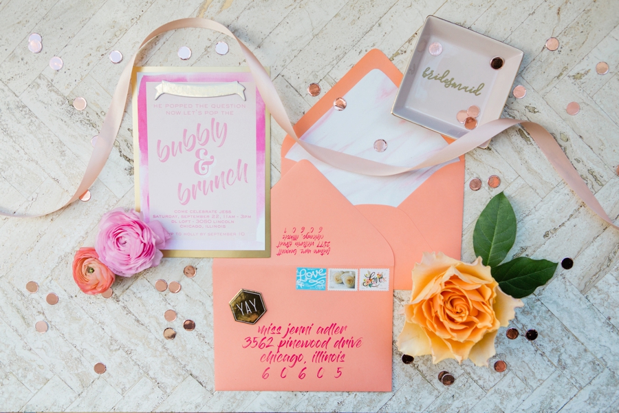 A Bridesmaid Shower Full of Bridesmaid Gift Ideas via TheELD.com