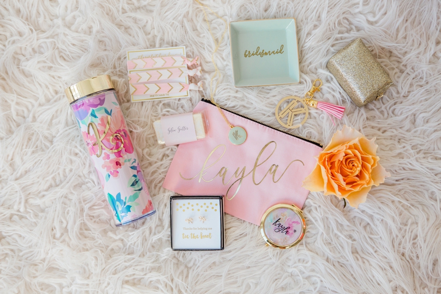 A Bridesmaid Shower Full of Bridesmaid Gift Ideas via TheELD.com