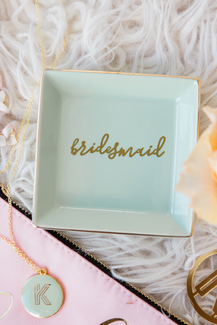 A Bridesmaid Shower Full of Bridesmaid Gift Ideas via TheELD.com