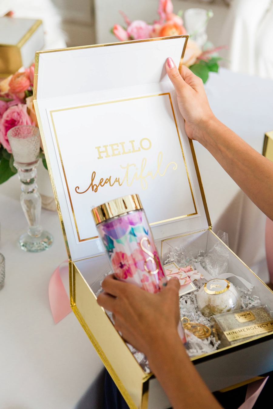 A Bridesmaid Shower Full of Bridesmaid Gift Ideas via TheELD.com