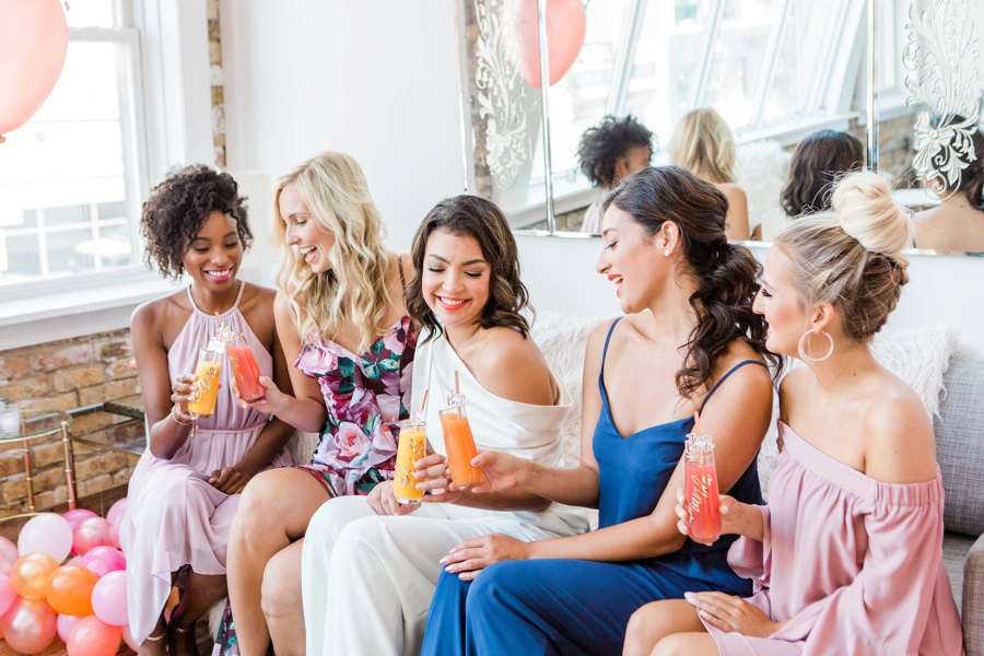 A Bridesmaid Shower Full of Bridesmaid Gift Ideas via TheELD.com