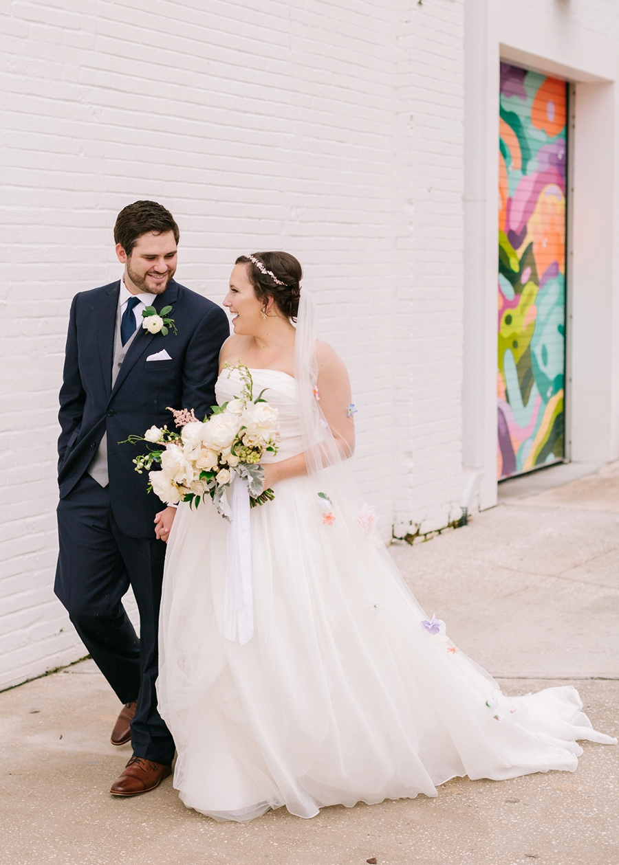 A Southern Garden Inspired Wedding In Central Florida via TheELD.com