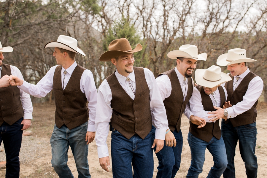 Blush & Peach Colorado Ranch Wedding via TheELD.com