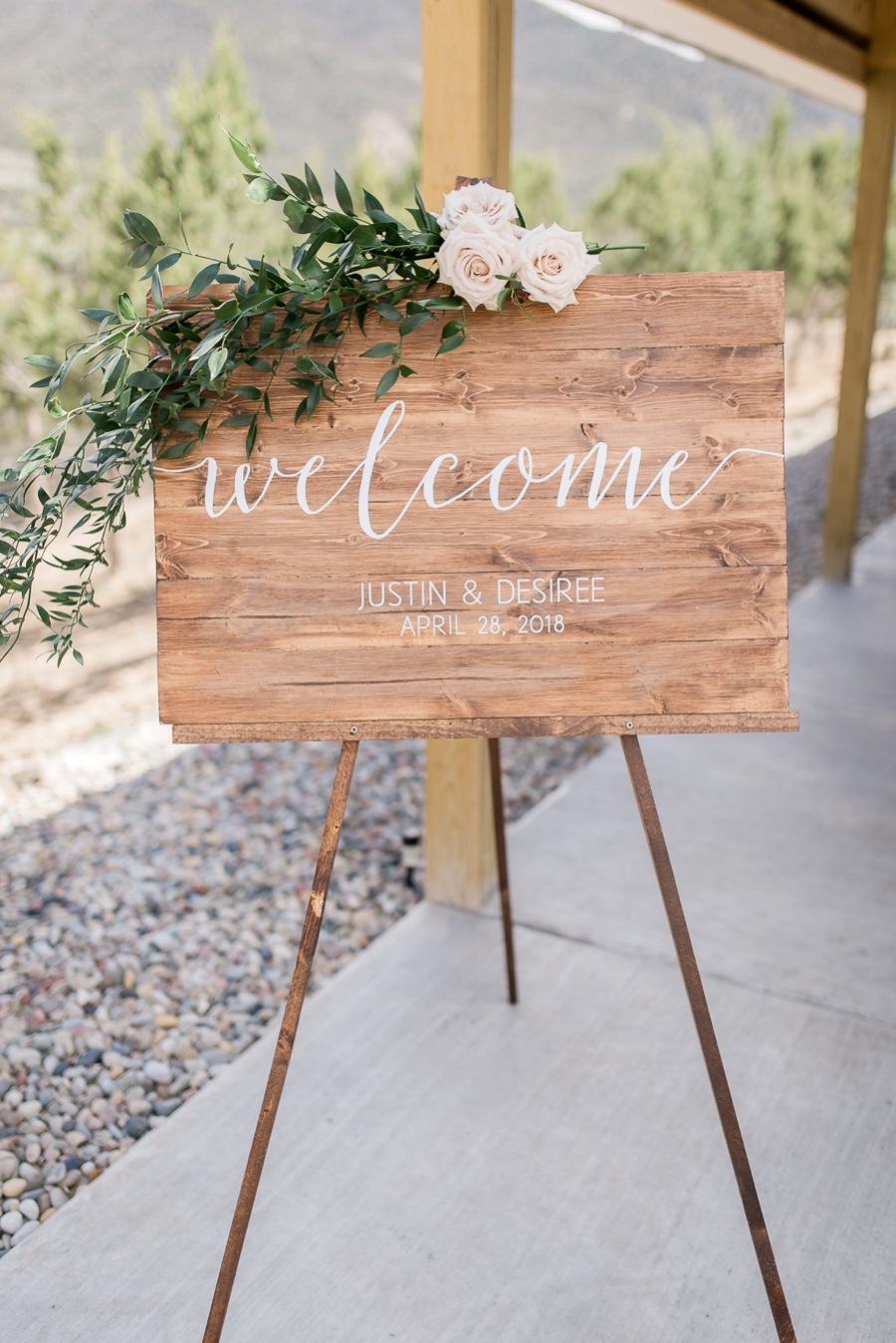 Blush & Peach Colorado Ranch Wedding via TheELD.com