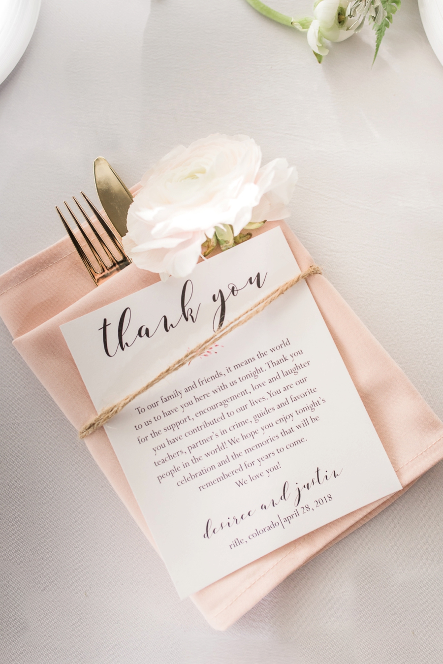 Blush & Peach Colorado Ranch Wedding via TheELD.com