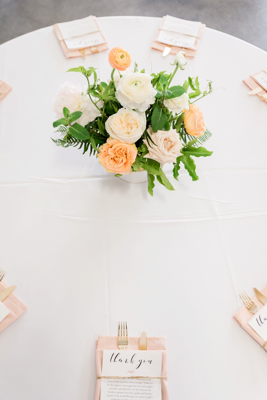 Blush & Peach Colorado Ranch Wedding via TheELD.com