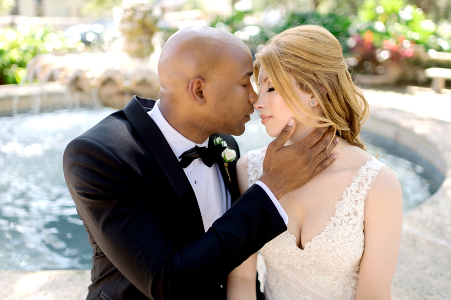 Romantic Pink & White Florida Wedding via TheELD.com