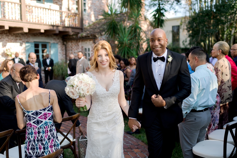 Romantic Pink & White Florida Wedding via TheELD.com