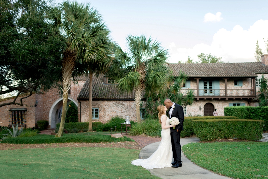 Romantic Pink & White Florida Wedding via TheELD.com