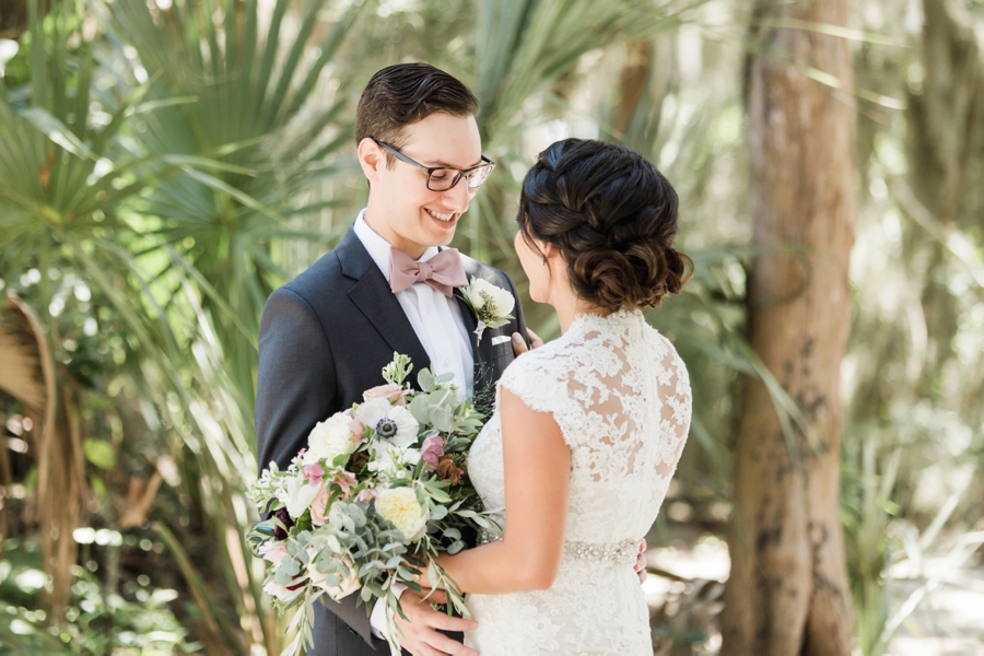 A Romantic Amelia Island Wedding via TheELD.com