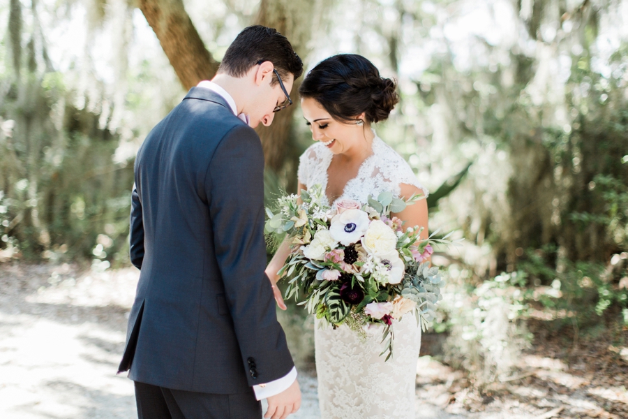 A Romantic Amelia Island Wedding via TheELD.com