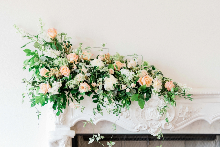 Timeless & Romantic Peach Wedding Ideas via TheELD.com