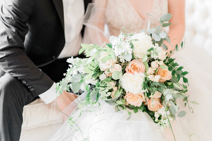 Timeless & Romantic Peach Wedding Ideas via TheELD.com